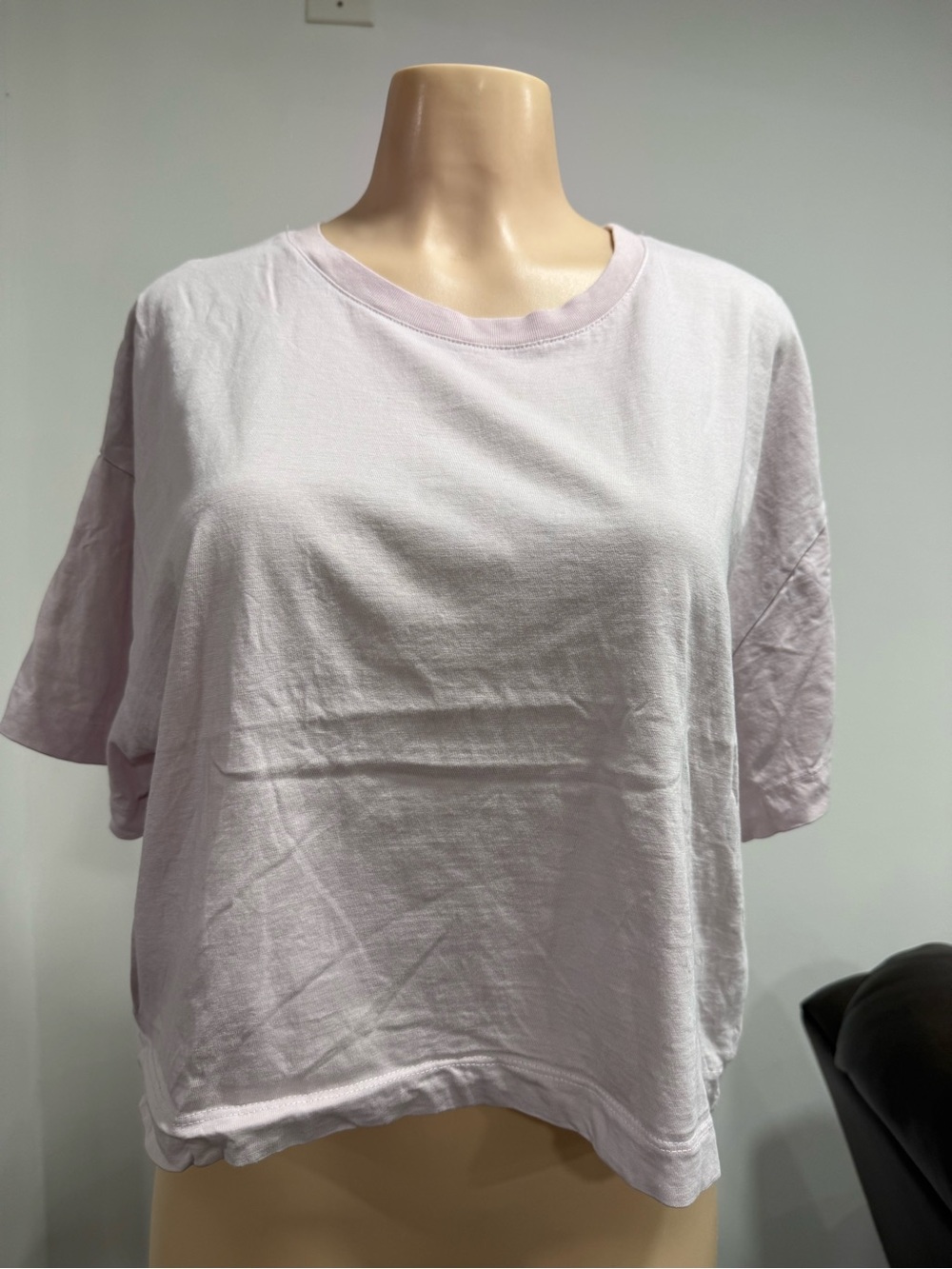 J.o&co Relaxed Lavender Crewneck Short Sleeve Tee